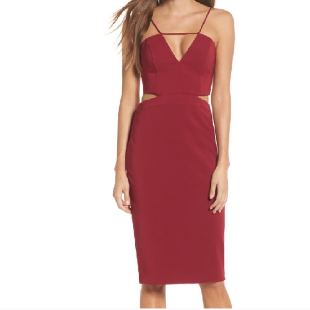 🔥STUNNING🔥 Maria Bianca Nero Melani CutOut Dress
